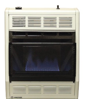20,000 BTUs Blue Flame Heater w/Modulating Hydraulic Thermostat